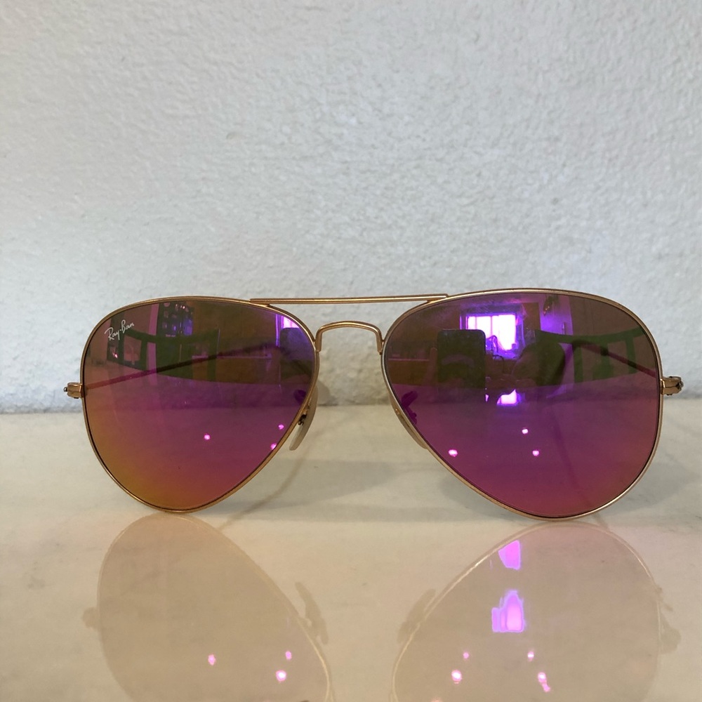 Magenta Flash Ray-Ban Sunglasses